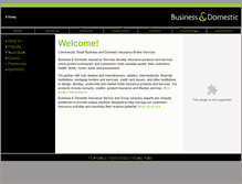 Tablet Screenshot of businessanddomestic.co.uk
